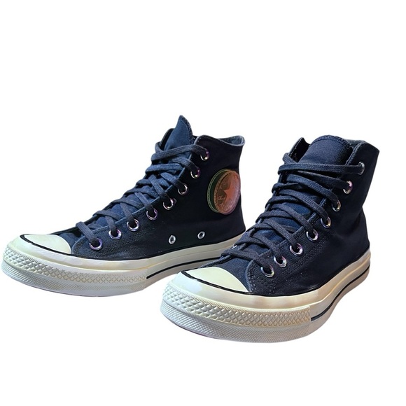 Converse Chuck 70 High Heart Of The City Shanghai Navy Women 8.5 Y2K Streetwear‎ - Picture 1 of 9
